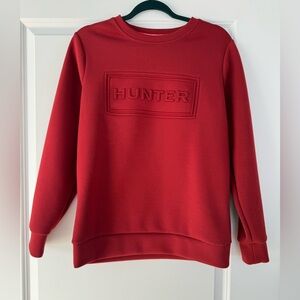 Hunter Bold Red Logo Sweatshirt